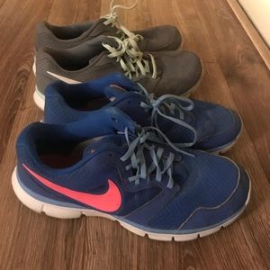 2 Pairs Size 11 Nike Training Shoes